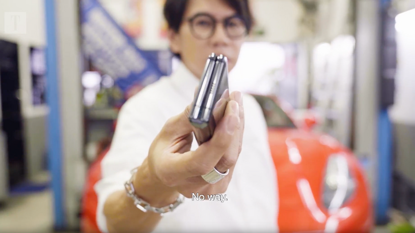 Samsung Galaxy Fold - Tatler Singapore